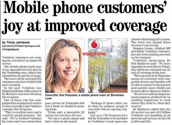 Vodafone improvements