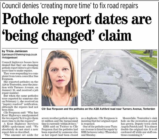 Tenterden potholes