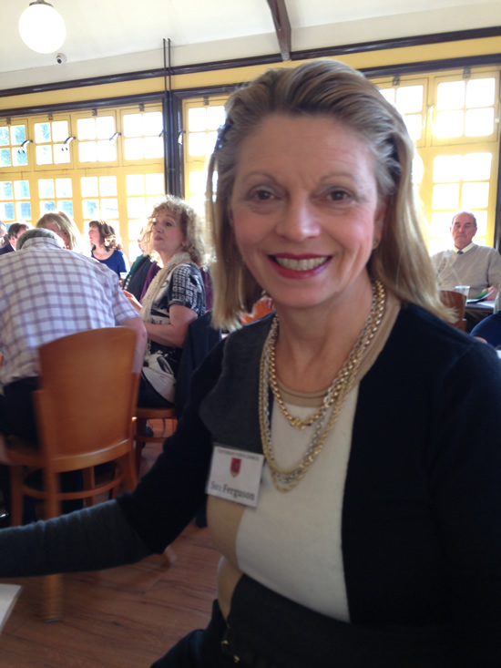 Sue Ferguson at Tenterden Chamber of Commerce AGM