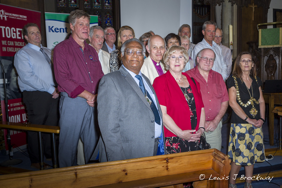 Sue Ferguson at Tenterden Savers launch