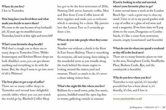Lover Where you Live Tenterden SO Magazine