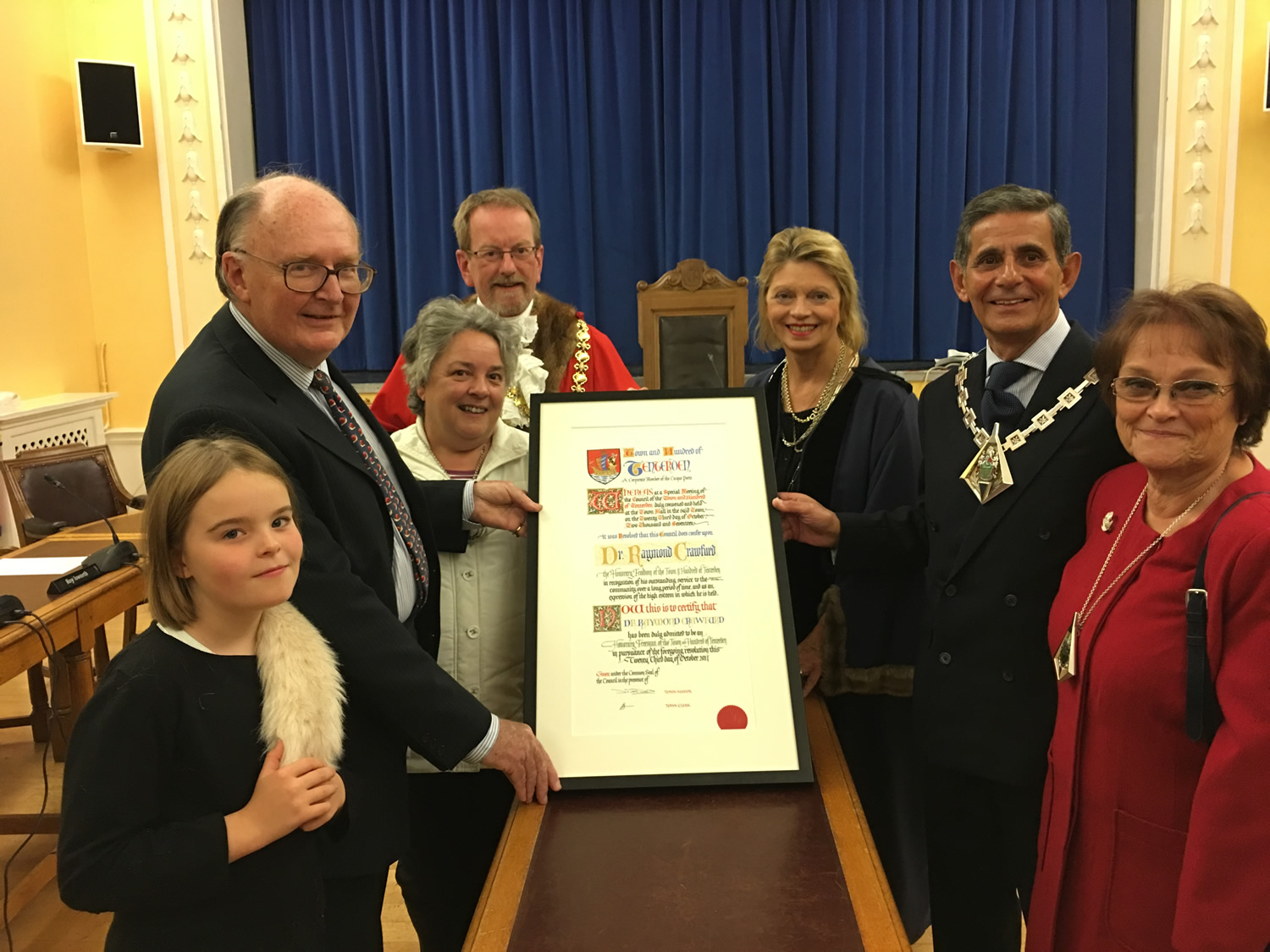 Honorary Freeman of Tenterden