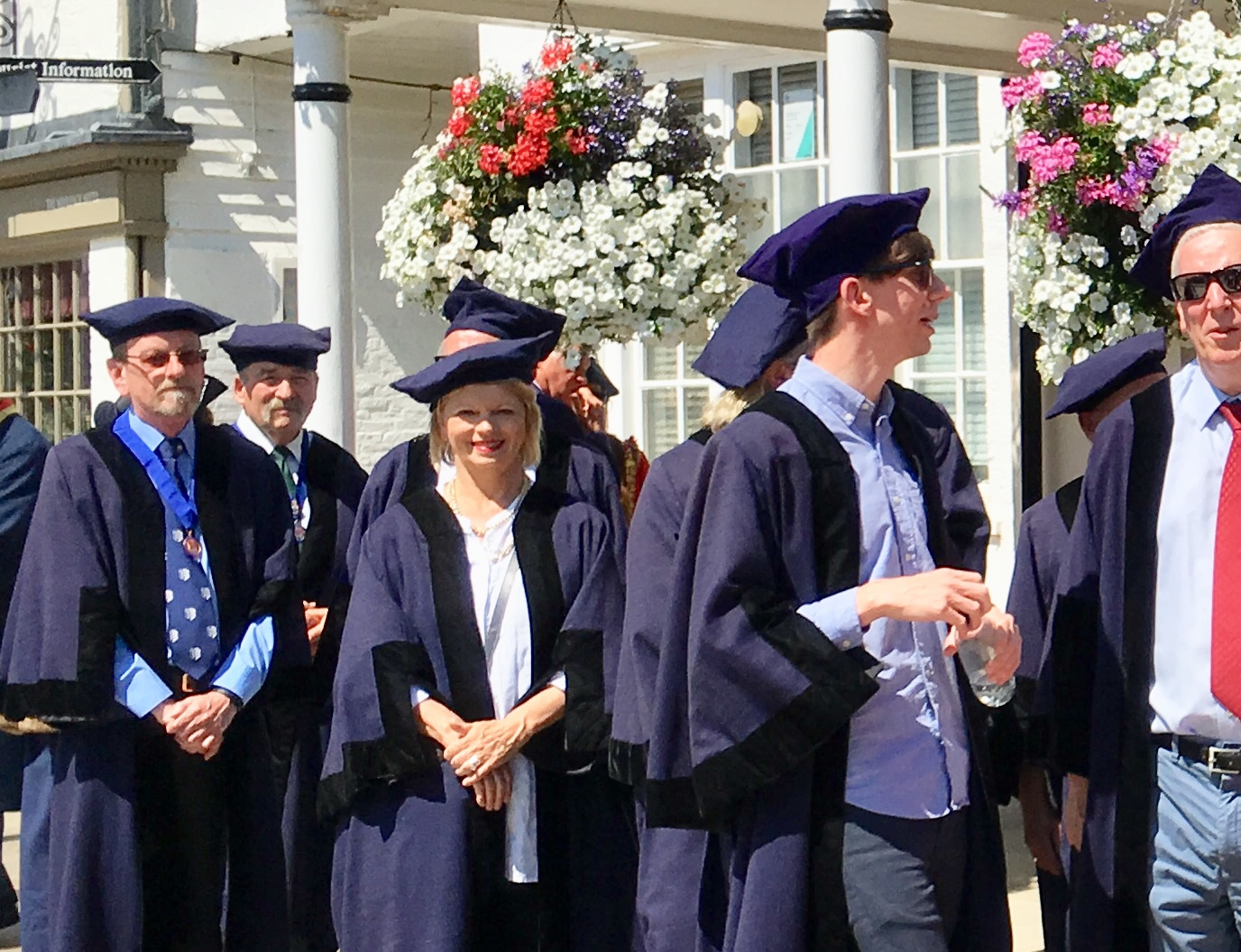 Sue Ferguson Mayors Sunday parade line up