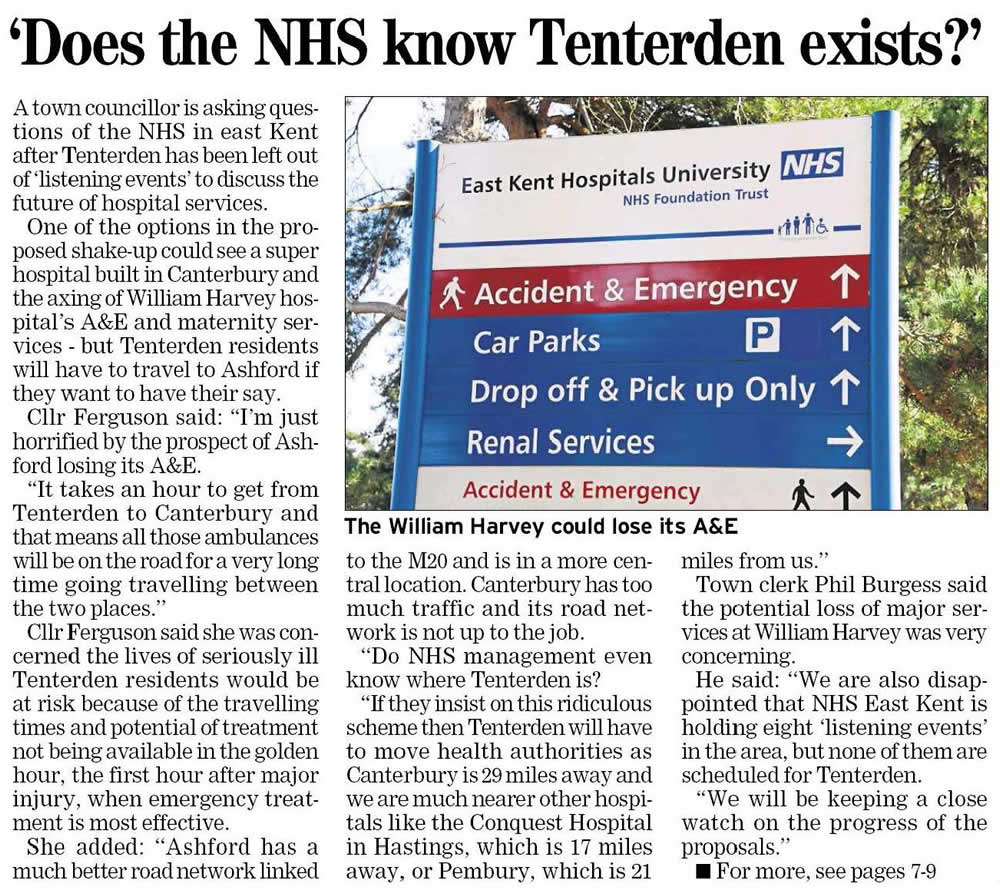 Save the William Harvey A&E
