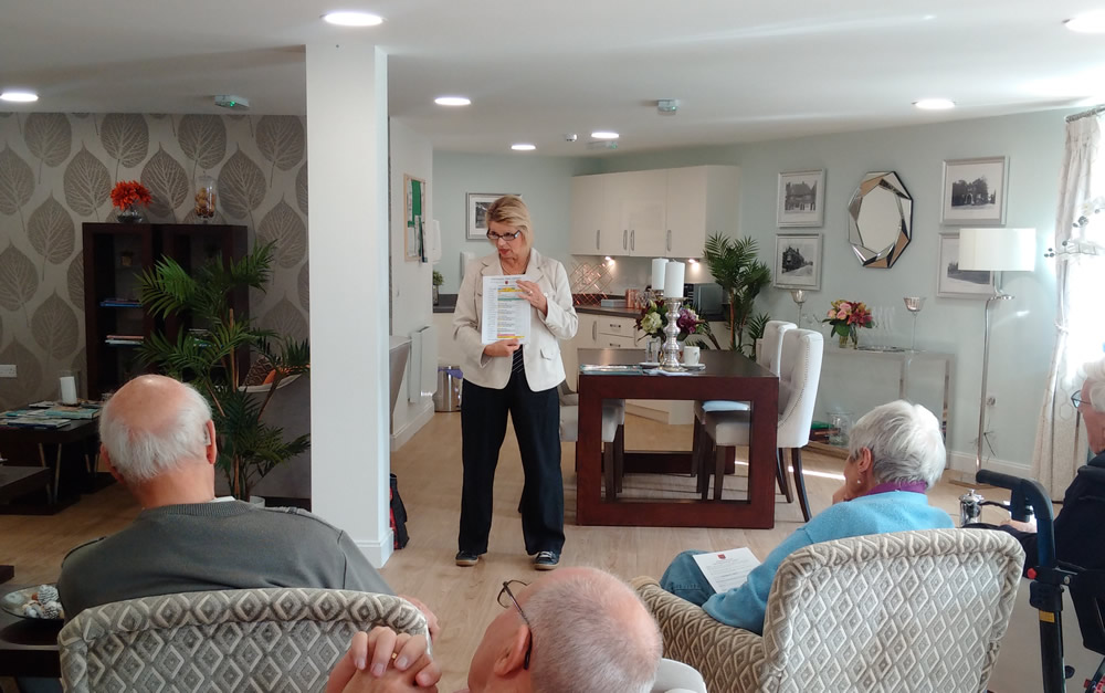 Talk at Oak Tree Court Tenterden