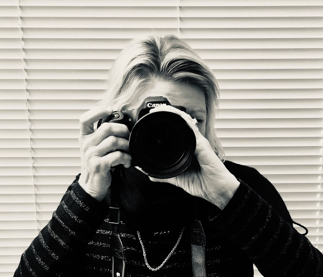 Sue Ferguson with camera