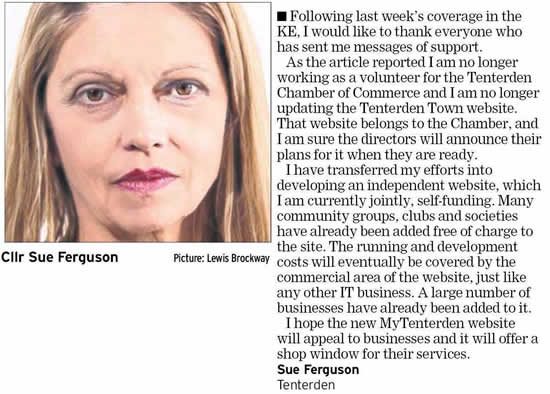 Letter Sue Ferguson