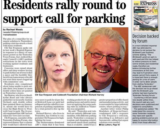 Parking and residents