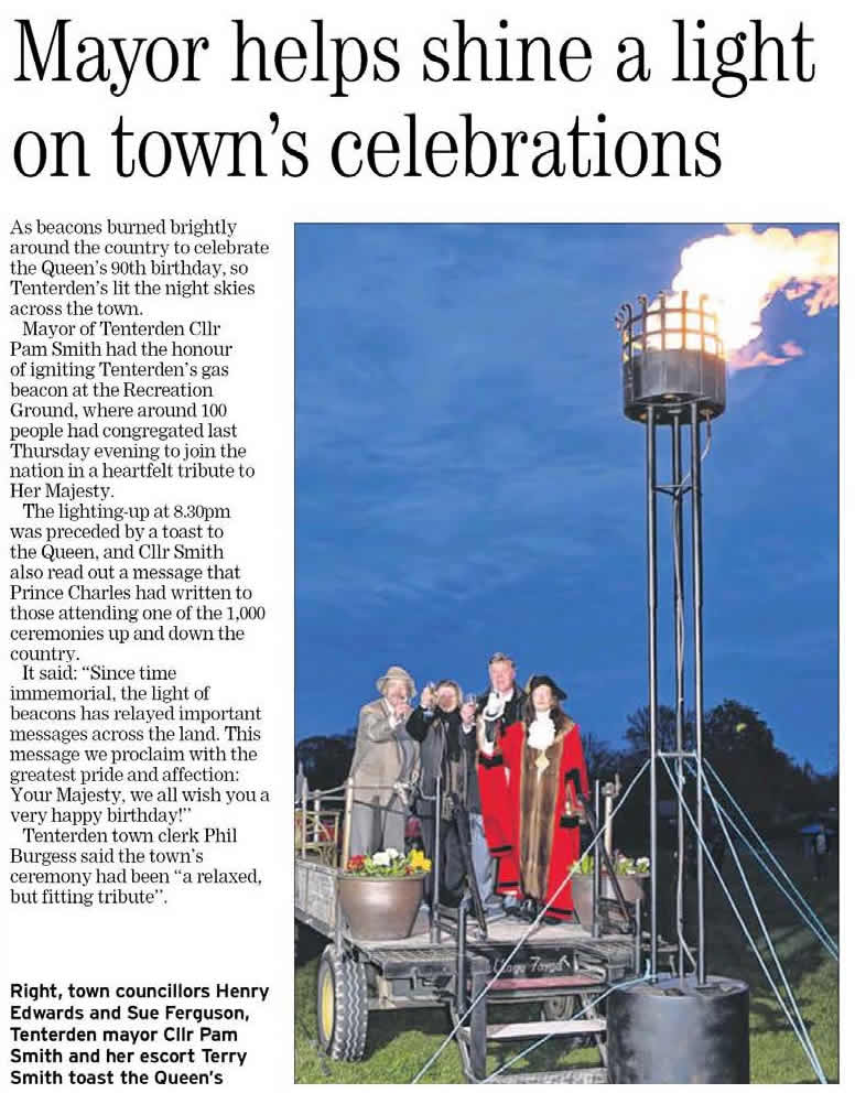 Queens birthday beacon