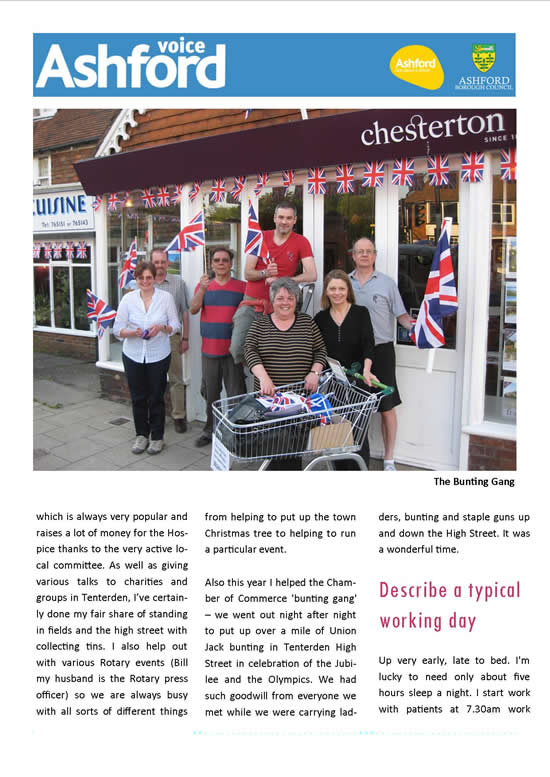 Ashford Voice Sue Ferguson