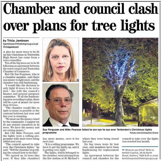 Tenterden Christmas Lights