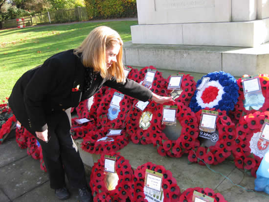 Sue Ferguson remembrance day 2011